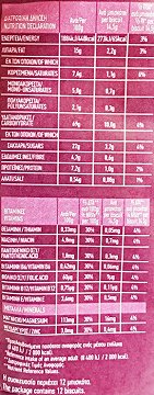 Papadopoulος Breakfast Biscuits With 4 Cereals & Muesli 175g