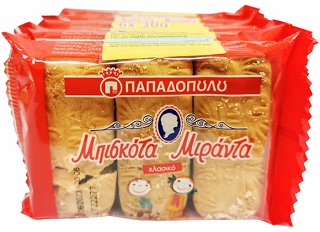 Papadopoulos Biscuits Miranta 6X30g
