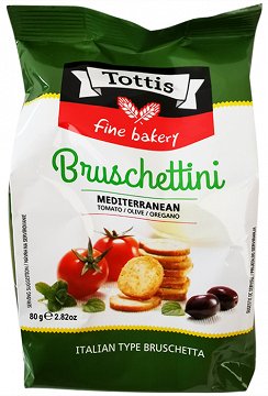 Tottis Bruschettini Mediterranean 80g