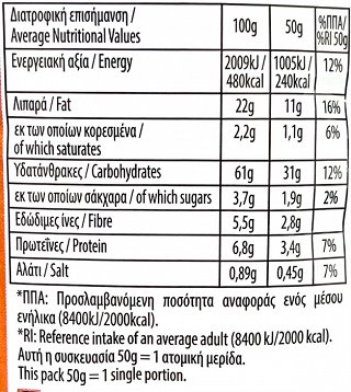 Doritos Nacho Cheese 50g