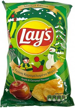 Lays Γεύση Καραμελωμένο Μήλο 95g