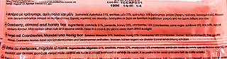 Instabar Μπάρα Με Κράνμπερι Αμύγδαλα & Μέλι Χωρίς Γλουτένη 35g