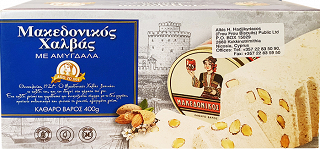 Μακεδονικός Χαλβάς Με Αμύγδαλα 400g