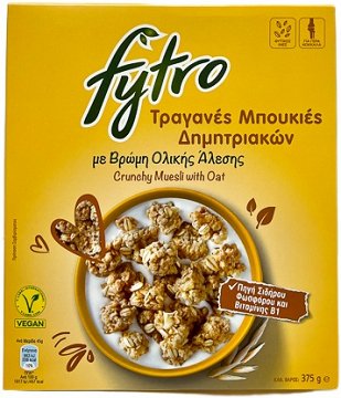 Fytro Crunchy Muesli With Whole Grain Oat 375g