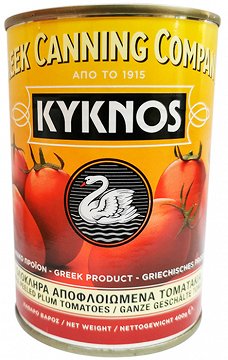 Κύκνος Ολόκληρα Αποφλοιωμένα Τοματάκια 400g