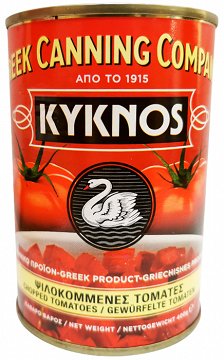 Κύκνος Ψιλικομμένες Τομάτες 400g