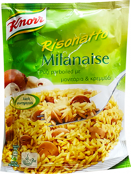 Knorr Risonatto Milanaise 3 Portions 220g