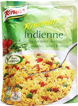 Knorr Risonatto Indienne 3 Μερίδες 220g
