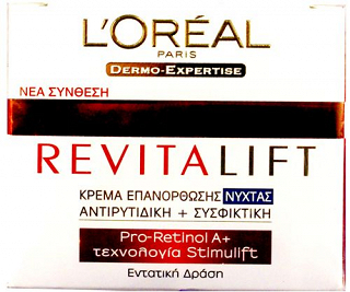 Loreal Revitalift Night Cream Anti Wrinkle And Firming 50ml 40+