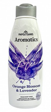 Papoutsanis Aromatics Free Orange Blossom & Lavender Vegan Body Wash 600ml