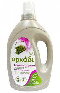 Arkadi Sensitive & Colour With Green Soap Detergent 32 Washes 1,450L