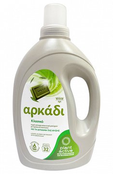 Αρκάδι Κλασικό Υγρό Με Πράσινο Σαπούνι 32 Πλύσεις 1,450L