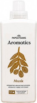 Papoutsanis Aromatics Musk Αρωματικό Μαλακτικό Ρούχων 1L