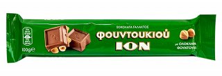 Ion Milk Chocolate With Whole Hazelnuts Long 100g