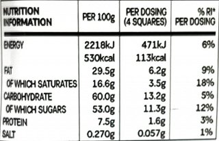 Ion Break Milk Chocolate With Raisins Almonds Hazelnuts 85g