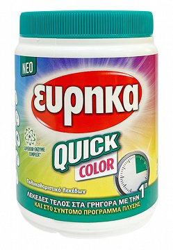 Εύρηκα Quick Color Πολυκαθαριστικό Λεκέδων Σε Σκόνη 400g