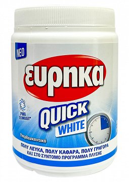Εύρηκα Quick White Υπερλευκαντικό Σε Σκόνη 400g
