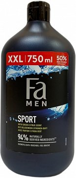 Fa Men Sport Shower & Bath 750ml