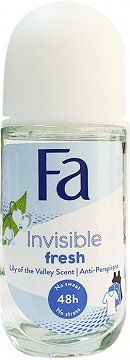 Fa Invisible Fresh Deodorant Roll On 50ml
