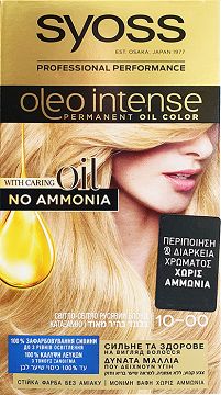 Syoss Oleo Intense No Ammonia Permanent Coloration Blonde 10.00 115ml