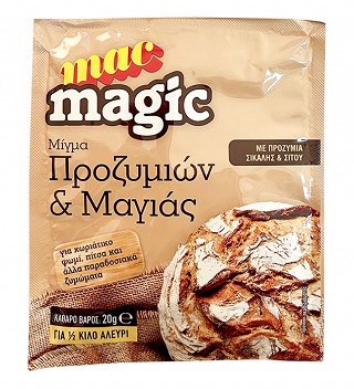 Mac Magic Μίγμα Προζυμιών & Μαγιάς 20g