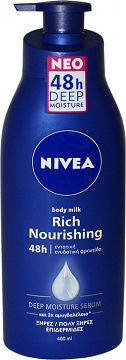 Nivea Rich Nourishing Body Milk Dry Skin 400ml