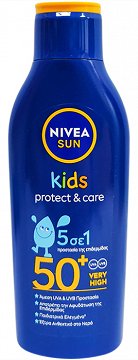 Nivea Sun Kids Protect & Care 5 In 1 Lotion 50+ Spf 200ml