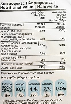 Χρυσή Ζύμη Μακεδονίτικο Στριφτάρι Με Μυζήθρα & Φέτα Π.ο.π. 800g