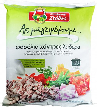 Μπάρμπα Στάθης Φασόλια Χάντρες Λαδερά 1kg