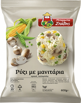 Barba Stathis Rice With Mushrooms 600g