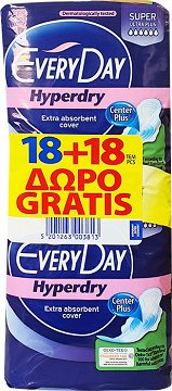 Every Day Hyperdry Super Ultra Plus 18Τεμ 1+1