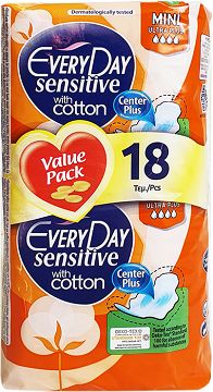 Every Day Sensitive Mini Ultra Plus 18Τεμ
