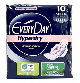 Every Day Hyperdry Super Ultra Plus 10Pcs