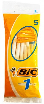 Bic 1 Ξυραφάκια 5Τεμ