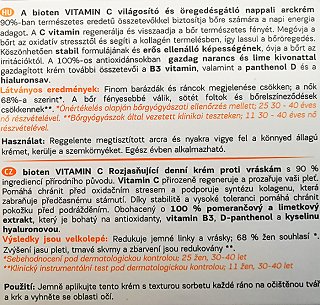 Bioten Vitamin C Λάμψη & Αντιγήρανση Κρέμα Ημέρας 50ml