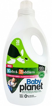 Baby Planet Υγρό Φυτικής Προέλευσης Kids & Toddlers 38 Πλύσεις 2204ml