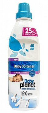Baby Planet Μαλακτικό Φυτικής Προέλευσης Για Βρεφικά Ρούχα 900ml