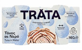 Trata Τόνος Σε Νερό 2Χ160g