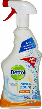 Dettol Power & Pure Kitchen Spray 750ml