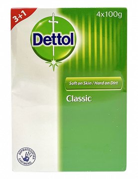 Dettol Classic Σαπουνάκια 4x100g