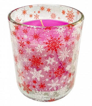 Airwick Essential Oils Scented Candle Frosted Roses & Snowberry 105g 1Pc