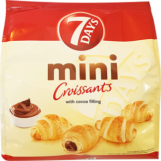 7Days Mini Croissant Chocolate 185g