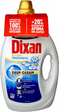 Dixan Deep Clean Expert Freshness Power Gel 44 Washes 1,98L
