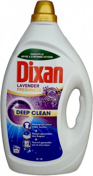 Dixan Deep Clean Lavender Freshness Power Gel 44 Washes 1,98L