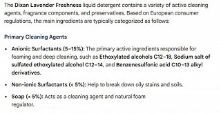Dixan Deep Clean Lavender Freshness Power Gel 64 Washes 2,88L