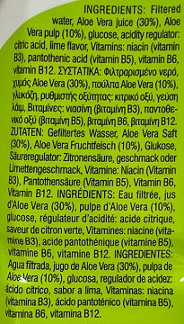 Coolvit Aloe Lime Flavor Vitamin Water 500ml
