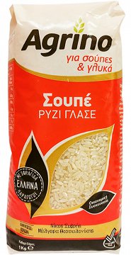 Agrino Soupe Glase Rice For Soups & Sweets 1kg