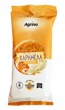 Agrino Ρυζογκοφρέτες Με Αλατισμένη Καραμέλα Χωρίς Γλουτένη 70g