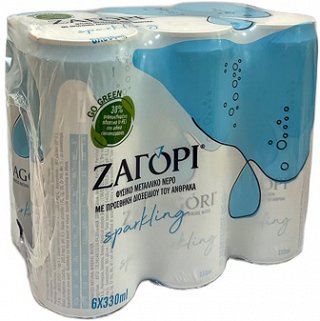 Zagori Sparkling Water 6x330ml