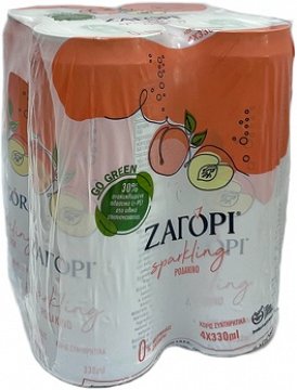 Zagori Sparkling Peach 4x330ml
